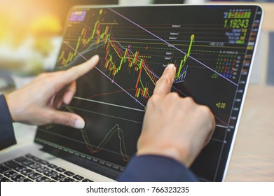 Stock Trading Laptop Stock Photos Images Photography Shutterstock Images, Photos, Reviews