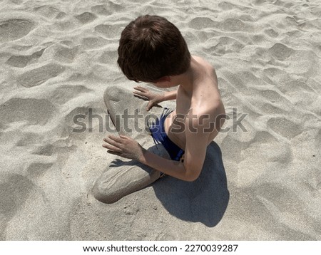 Image, Stock Photo le fin sable Colour photo