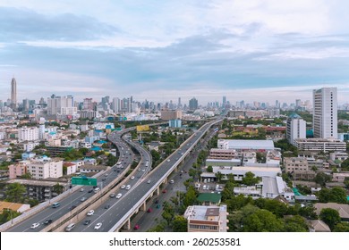 Top View City, Bangkok , Thailand