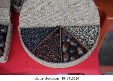 Top View Of A Collection Of Indigenous Species 