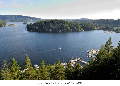 Top View Of Deep Cove