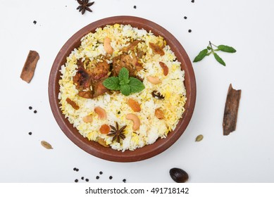 biryani top view images stock photos vectors shutterstock https www shutterstock com image photo top view delicious north indian food 491718142