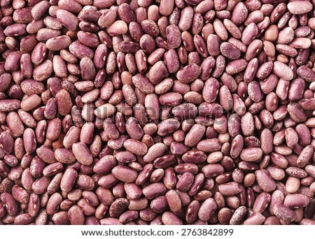Top view of dried 