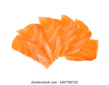 Top View Fillet Salmon Isolated On Stock Photo 1407785723 | Shutterstock