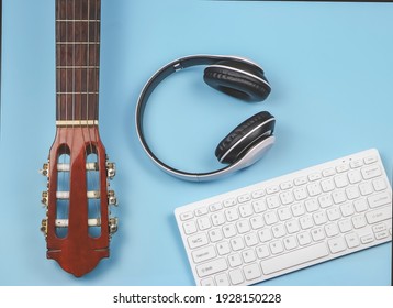 computer keyboard guitar