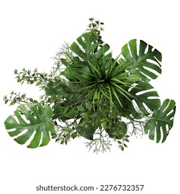 Top view of flower arrangement - Shutterstock ID 2276732357