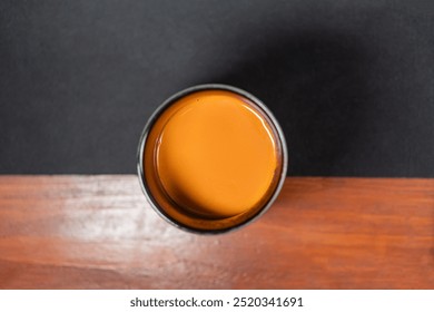 Top View of Freshly Brewed Coffee in a Cup - Powered by Shutterstock