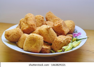 Top View Fried Tofu Tahu Goreng Stock Photo Edit Now 1463829221