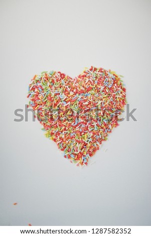 Similar – another heart Food Candy