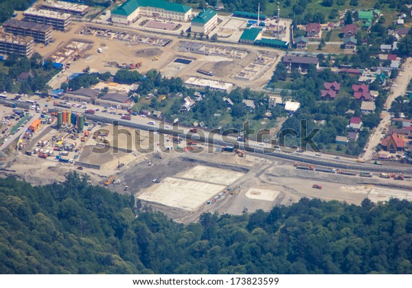 Top View Krasnaya Polyana Sochi Russia Stock Photo Edit Now