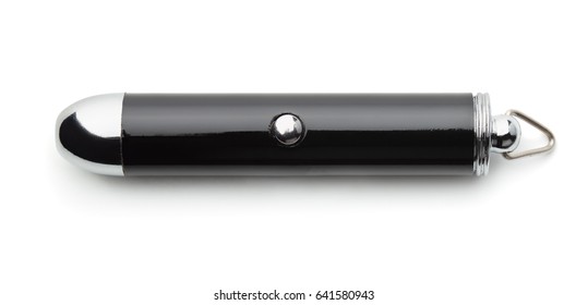 Top View Of Laser Pointer Isolated On White