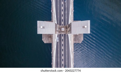 Top view of Lekki Ikoyi Link Bridge