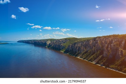 Top View Of The Lena River