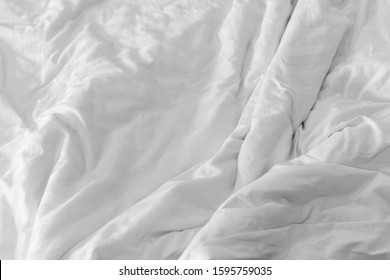 Top View Messy Bedding Sheet After Stock Photo 1595759035 | Shutterstock