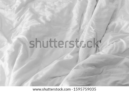 Similar – Image, Stock Photo Monday, 5:00 a.m. Bed Man