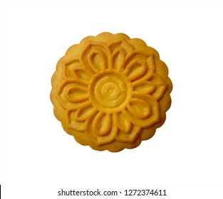 Top View Mooncake Isolated On White Stock Photo 1272374611 | Shutterstock