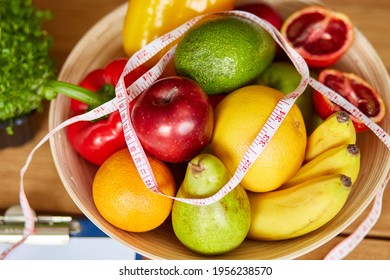 Top View Nutritionist Dietitian Workplace Blank Stock Photo 1956238570 ...