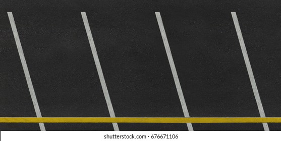 Top View Car Park Lots On Stock Vector (Royalty Free) 2127830036 ...