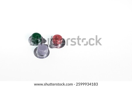 Top View Prophy Tooth Paste With Fluoride Different Taste on White Background, Dentistry. Mockup Teeth Whitening Product. Flatly Professional Dental Cleaning, Hygiene Procedure In Clinic. Horizontal.