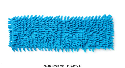 Top View Quick Change Dust Mop Head Isolated On White