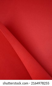 Top View Red  Craft Paper Texture Background
