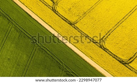 Similar – Image, Stock Photo From above of cropped faceless businesswoman writing on notepad at computer desk in office