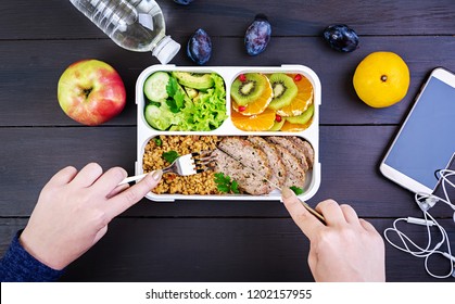 12,001 Packed lunch top view Images, Stock Photos & Vectors | Shutterstock