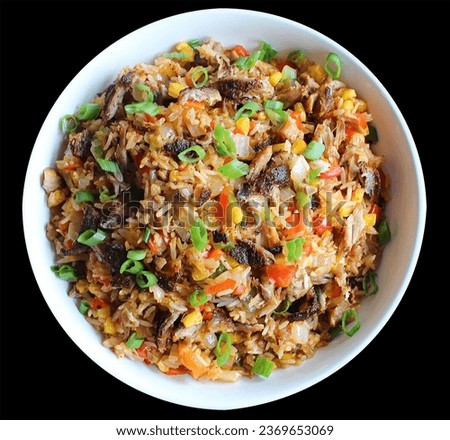 Top View Southwest Fried Rice