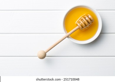 Top View Of Sweet Honey 