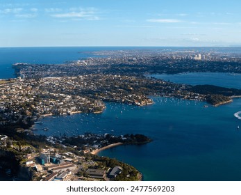 Top view of Sydney skyline - Powered by Shutterstock