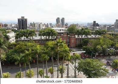 Top View Of Taipei Municipal Jianguo High School, The Top High School In Taiwan. 03/08/2020 Taipei, Taiwan