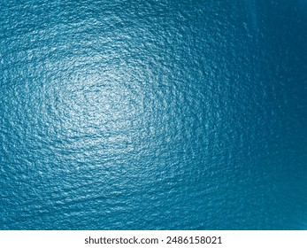Top view Tropical sea beach seascape,Waves texture background,Summer sea waves nature background