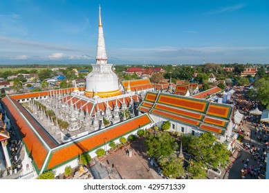 Top View Of Wat Phra Mahathat Nakhon Si Thammarat