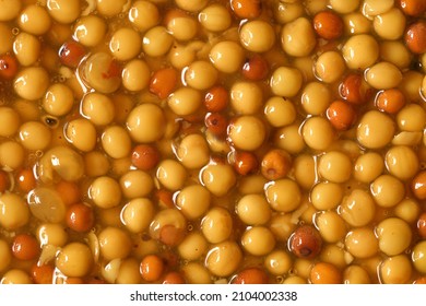 Top View Of Whole Grain Mustard