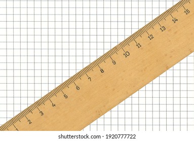 wooden ruler metric system rests on stock photo 1484509979 shutterstock