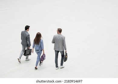 top view.group of successful employees - Shutterstock ID 2183914697
