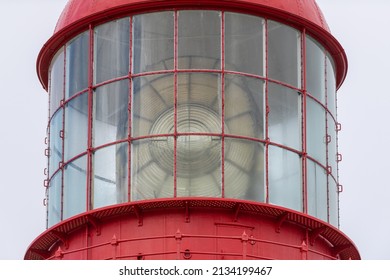 Lámpara de Torre Antiguo Vintage Lámpara Linterna Faro Rojo 