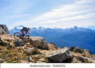 Top of the World trail, Whistler, British Columbia, Canada, September 2017 - Mountain biking in Whistler