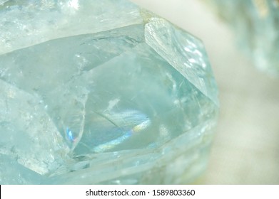 Topaz Gemstone Crystal Macro Background