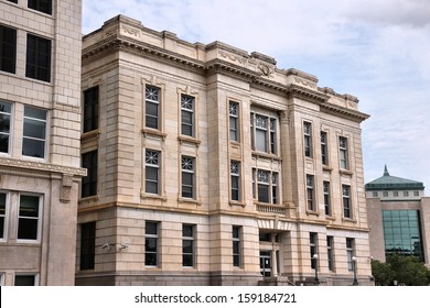 Topeka, Kansas, city in the United States. Old city architecture.