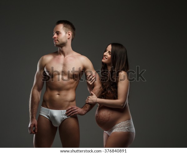 Man Covering Womans Nude Body Stock Photo (Edit Now) 640221343