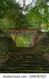 Torii Of Tomobuchi Hachiman Shrine