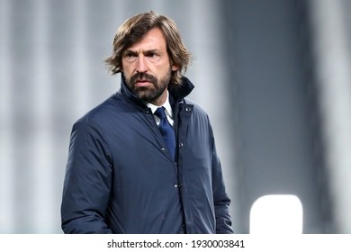 Torino, 02th March 2021. Andrea Pirlo Head Coach Of Juventus Fc  During The Serie A Match Between Juventus Fc And Spezia Calcio 