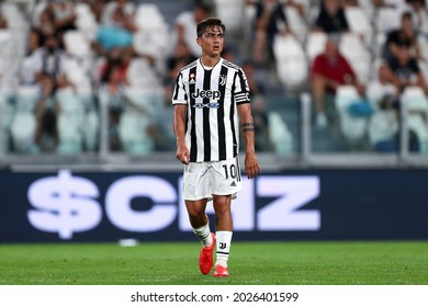 Torino, 14 august 2021. Paulo Dybala of Juventus Fc  during the friendly  match between  Juventus Fc and Atalanta Bergamasca Calcio .