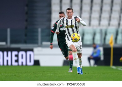 Torino, 22th February 2021. Federico Bernardeschi Of Juventus Fc  During The Serie A Match Between Juventus Fc And Fc Crotone 