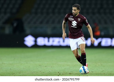 Torino, Italy. 15th August 2021. Ricardo Rodriguez Of Torino Fc  During The Coppa Italia Match Between Torino Fc And Us Cremonese.