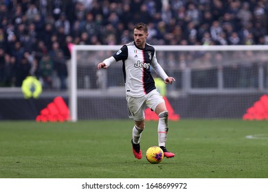 Torino, Italy. 16th February 2020. Italian Serie A. Juventus Fc Vs Brescia Calcio.  Aaron Ramsey Of Juventus FC.   