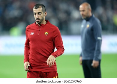 Torino, Italy. 17 October 2021. Henrikh Mkhitaryan Of As Roma  During The Serie A Match Between Juventus Fc And As Roma.