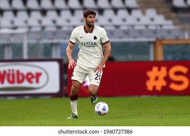Torino, Italy. 18th April 2021. Federico Fazio of As Roma  during the Serie A match between Torino Fc and As Roma.