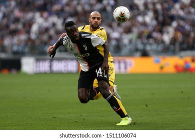 Torino, Italy. 21th September 2019. Italian Serie A. Juventus Fc Vs Hellas Verona.  Blaise Matuidi Of Juventus FC.   